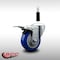 Service Caster 3.5'' SS Blue Poly Swivel 7/8'' Expanding Stem Caster Total Lock Brake SCC-SSEXTTL20S3514-PPUB-BLUE-78 - alternate 2